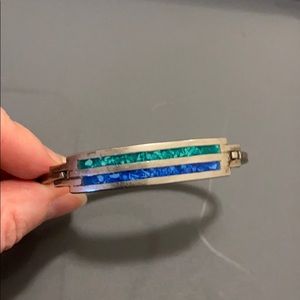 Stone inlay bracelet